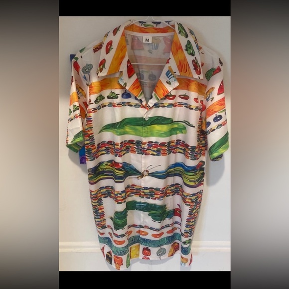 The Very Hungry Caterpillar button down shirt - Picture 2 of 10